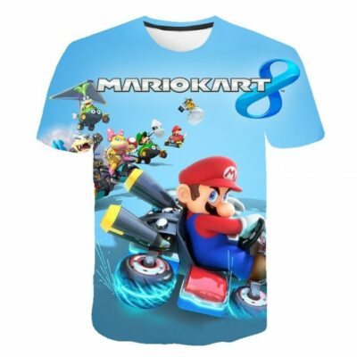 T-shirt Mario Kart 8