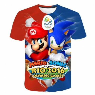 T-shirt Mario & Sonic