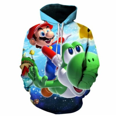 Sweat Mario & Yoshi