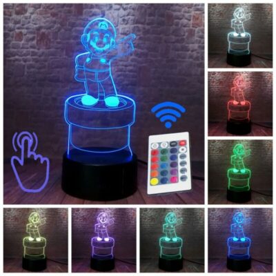 Lampe Super Mario 3D